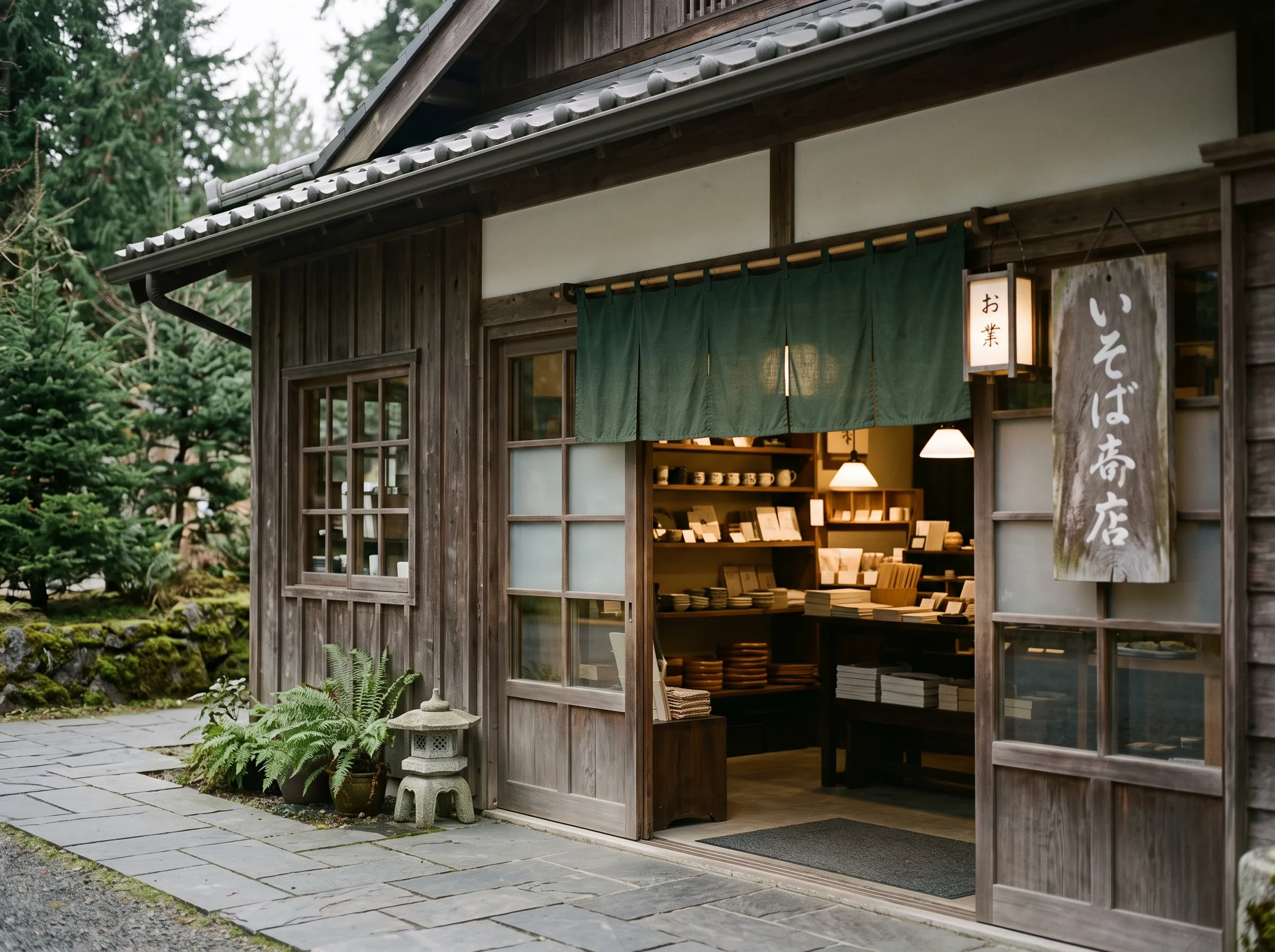 The Umezawa family shop in Gunma